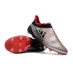 Adidas X 17+ PureSpeed FG - Zilver Rood Zwart_5.jpg